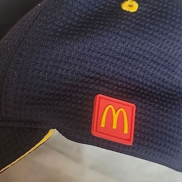 McDonald's Baseball Cap Hat Snapback Navy Official Uniform Adjustable - Picture 4 of 5